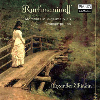 the album cover for Sergei Rachmaninoff - Moments Musicaux / Transcriptions