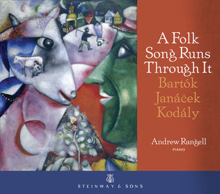 the album cover for ANDREW RANGELL - Folk Song Runs Through It