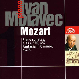 the album cover for Ivan Moravec - Ivan Moravec Plays Mozart