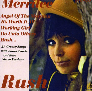 the album cover for Merrilee Rush - Angel of the Morning / Comp Bell Sides (21 Cuts)