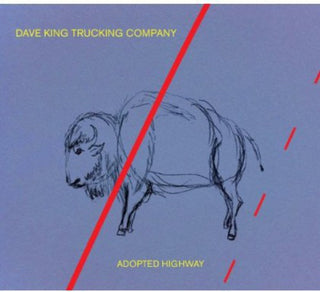 the album cover for Dave King - Adopted Highway