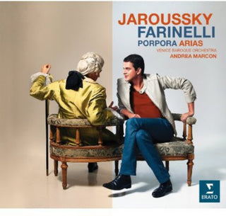 the album cover for Philippe Jaroussky - Porpora & Farinelli