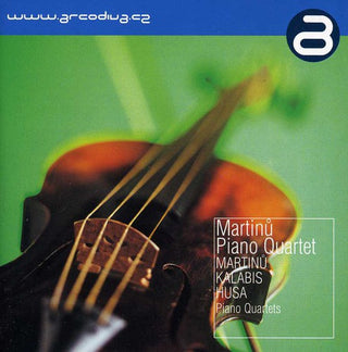 the album cover for Martinu Piano Quartet - Martinu Kalabis Husa
