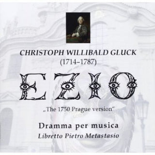 the album cover for Jiri Petrdlik - Ezio: 1750 Prague Version