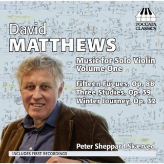 the album cover for Peter Sheppard Skaerved - Music for Solo Violin 1