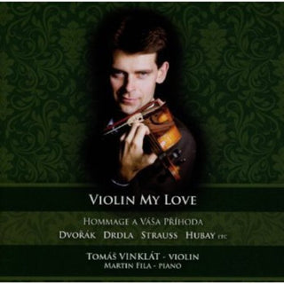 the album cover for Tomas Vinklat - Violin My Love