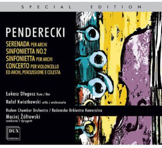 the album cover for Penderecki / Dlugosz / Radom Chamber Orchestra - Works for String Orchestra