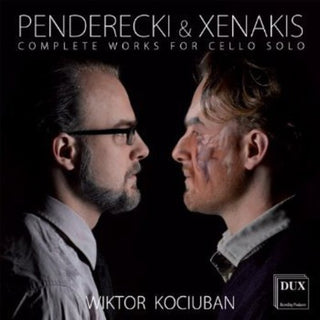 the album cover for Wiktor Kociuban - Complete Works for Cello Solo