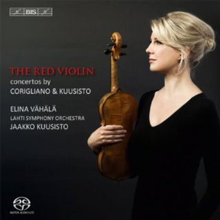 the album cover for Elina Vahala - Red Violin / Concertos