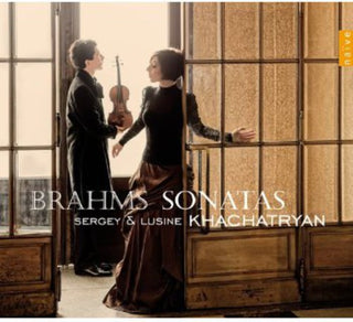 the album cover for Brahms / S Khachatryan / Khachatryan,L - Violin Sonatas