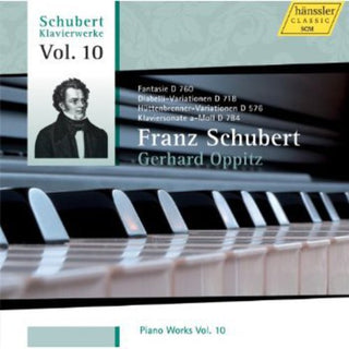 the album cover for Gerhard Oppitz - Piano Works 10
