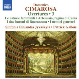 the album cover for Sinfonia Finlandia Jyvaskyla - Overtures 3