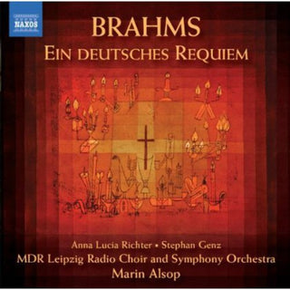 the album cover for Marin Alsop - German Requiem