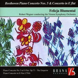 the album cover for Beethoven / Blumental / Vienna Symphony Orchestra - Piano Concerto 5