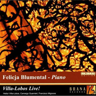 the album cover for Villa-Lobos / Guarnieri / Mignone / Blumental - Piano Concerto 5