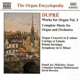 the album cover for Daniel Jay Mckinley - Works for Organ 3