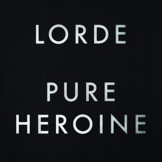 the album cover for Lorde - Pure Heroine
