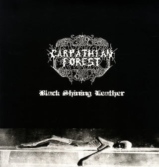 the album cover for Carpathian Forest - Black Shining Leather