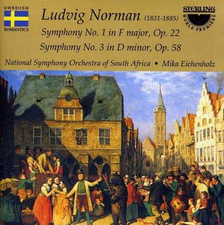 the album cover for Norman / Eichenholz / Natl So Of South Africa - Symphonies 1 & 3