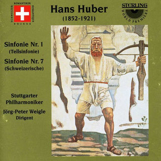the album cover for Huber / Weigle / Stuttgart Philharmonic - Symphony 1 & 7
