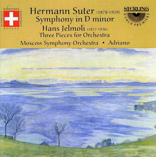 the album cover for Suter / Jelmoli / Adriano / Moscow So - Symphony in D minor / 3 PCS for Orchestra