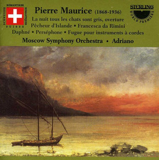 the album cover for Maurice / Adriano / Moscow Symphony Orchestra - Nuit Tous Les Chats Sont Gris Overture