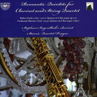 the album cover for Siegenthaler / Stamic Quartet Prague - Romantic Quintets for Clarinet & String Quartet
