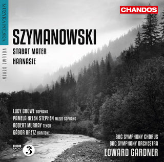 the album cover for Edward Gardner - Stabat Mater / Harnasie