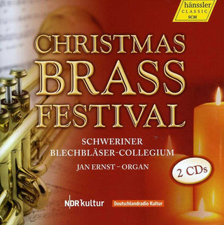 the album cover for Hans-Joachim Drechsler - Christmas Brass Festival