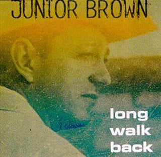 the album cover for Junior Brown - Long Walk Back