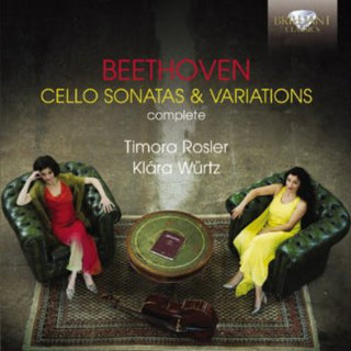 the album cover for Timora Rosler - Complete Cello Sonatas & Variations