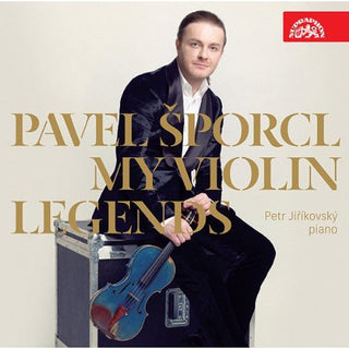 the album cover for Pavel ÂŠporcl - My Violin Legends