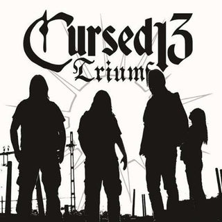the album cover for Cursed 13 - Triumf