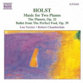 the album cover for Len Vorster - Music for Two Pianos / Planets Op 32