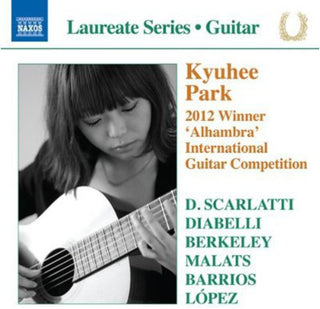 the album cover for Kyuhee Park - Kyuhee Park Plays Scarlatti