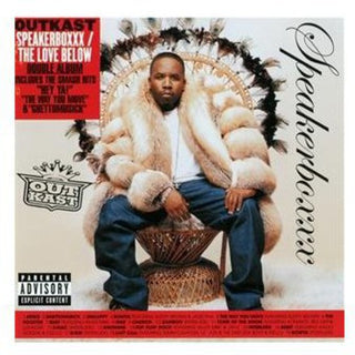 the album cover for Outkast - Speakerboxxx / Love Below