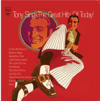 the album cover for Tony Bennett - Tony Sings Great Hits of Today