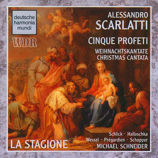 the album cover for Scarlatti / La Stagione - Xmas Cantata