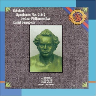 the album cover for Berlin Philharmonic Orchestra - Symphonies 3 & 5