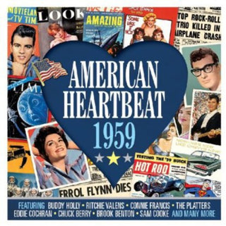 the album cover for American Heartbeat 1959 - American Heartbeat 1959