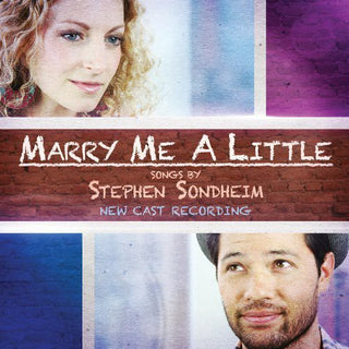 the album cover for New Cast Recording - Marry Me a Little [Cast Recording]