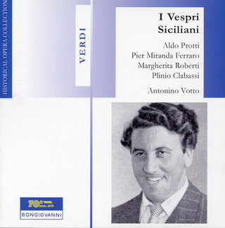 the album cover for Verdi / Protti / Roberti / Ferraro / Votto - I Vespri Siciliani