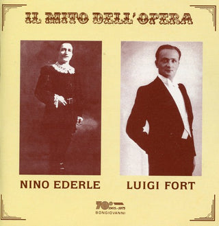 the album cover for Ederle / Fort - Arias