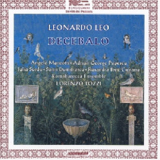 the album cover for Leo / Manzotti / Romabarocca Ensemble / Tozzi - Decebalo