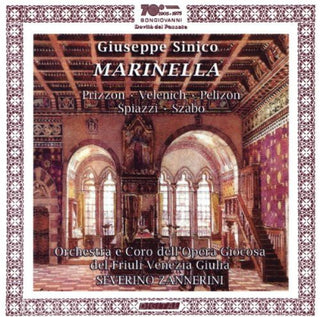 the album cover for Friuli Venezia Giulia Chorus - Marinella (1873)