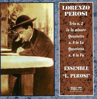 the album cover for Ensemble L. Perosi - Trio 2 in A minor / String Quartets 5 & 6