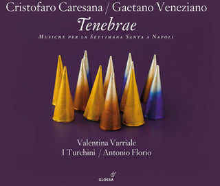 the album cover for Valentina Varriale - Tenebrae: Neapolitan Music for the Holy Week