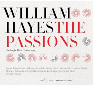 the album cover for William Hayes - Passions