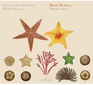 the album cover for Purcell / Haller / Le Concert Spirituel - Dido & Aeneas