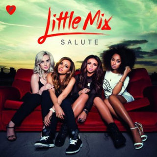 the album cover for Little Mix - Salute